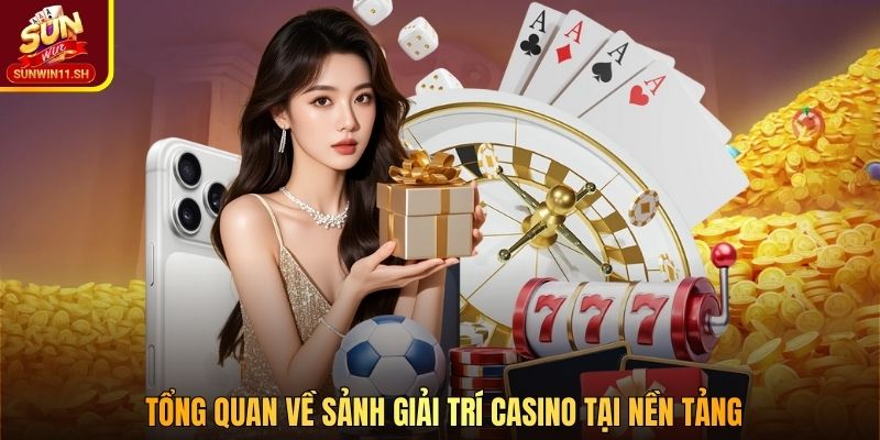 Tổng quan về sảnh giải trí casino tại nền tảng